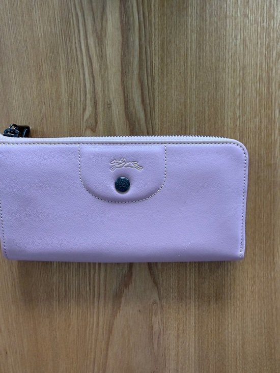 Longchamp Handbags - Light Pink/Mauve Longchamp Zip Wallet